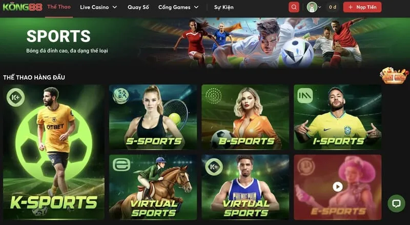 Game thể thao hấp dẫn và thưởng rất cao Game thể thao hấp dẫn và thưởng rất cao