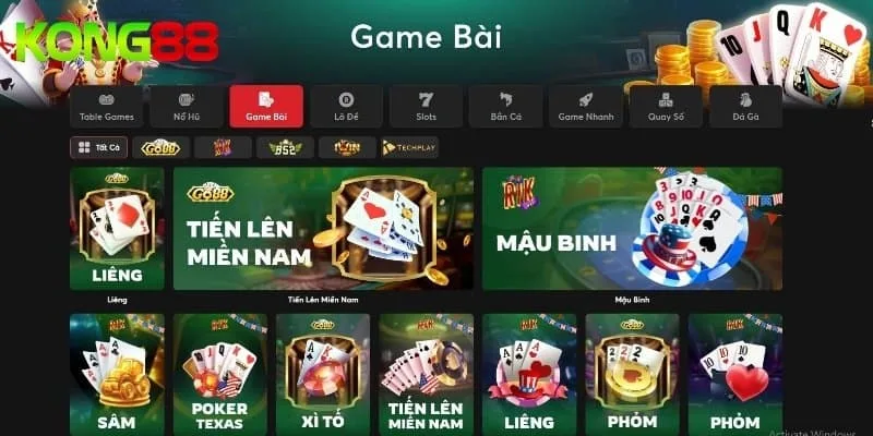 Chơi game bài mới nhất KONG88 đảm bảo an toàn tuyệt đối Chơi game bài mới nhất KONG88 đảm bảo an toàn tuyệt đối